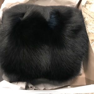 Genuine Fox Fur Muff